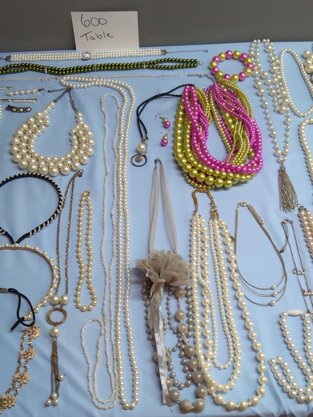 Preview For 8-11 Show.. 47lb Signed And Unsigned Faux Pearls - Picture 12 of 15
